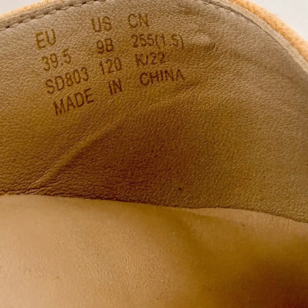 NEW Stuart Weitzman Mango Orange Espadrille Wedge Sandal, Size 9, MSRP $350 - Picture 10 of 11
